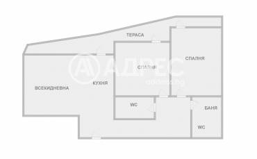 Тристаен апартамент, Варна, Гръцка махала, 681598, Снимка 1
