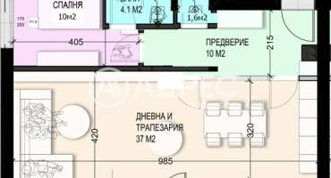 Многостаен апартамент, Панчарево, м. Детски град, 690598, Снимка 1