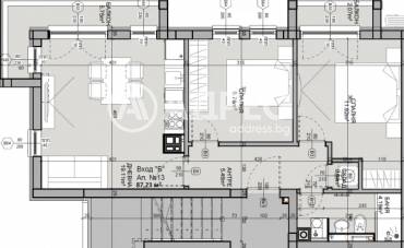 Тристаен апартамент, София, Манастирски ливади - изток, 680600, Снимка 1