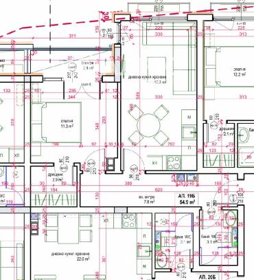 Двустаен апартамент, Бургас, Меден рудник - зона В, 684601, Снимка 1