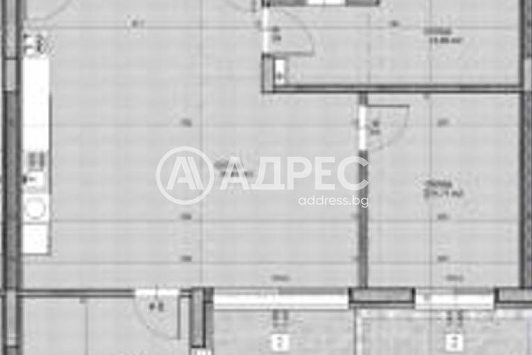 Многостаен апартамент, Панчарево, м. Детски град, 690601, Снимка 2