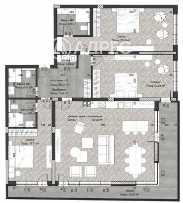 Многостаен апартамент, София, Център, 670603, Снимка 1