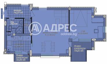 Двустаен апартамент, София, Манастирски ливади - изток, 676604, Снимка 1