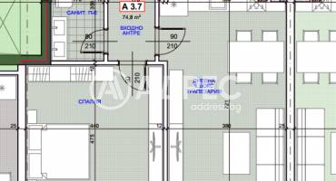 Двустаен апартамент, Русе, Здравец изток, 663605, Снимка 3