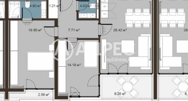 Тристаен апартамент, София, Малинова Долина, 666605, Снимка 1