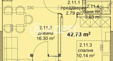 Двустаен апартамент, Варна, Младост 1, 671605, Снимка 2