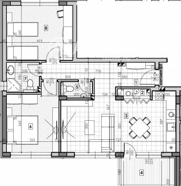 Тристаен апартамент, Шумен, Пазара, 684611, Снимка 1