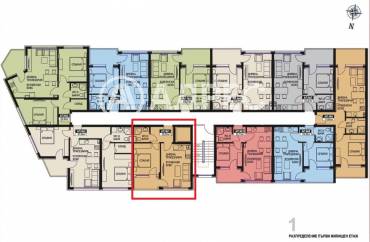 Двустаен апартамент, Поморие, Свобода, 656613, Снимка 1