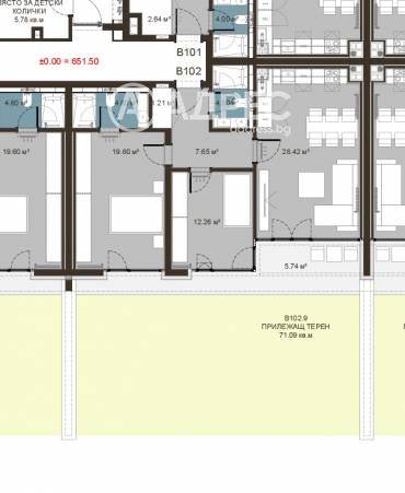 Тристаен апартамент, София, Малинова Долина, 666616, Снимка 1