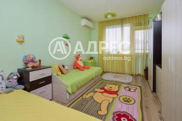 Тристаен апартамент, Бургас, Меден рудник - зона А, 682618, Снимка 1