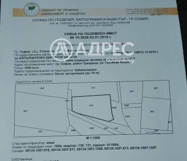 Парцел/Терен, София, Кръстова вада, 679619, Снимка 1