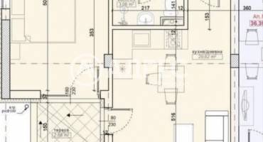 Двустаен апартамент, Приморско, 663621, Снимка 3