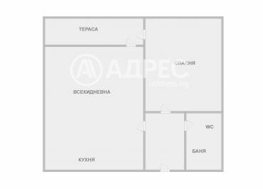 Двустаен апартамент, Варна, Изгрев, 681623, Снимка 1