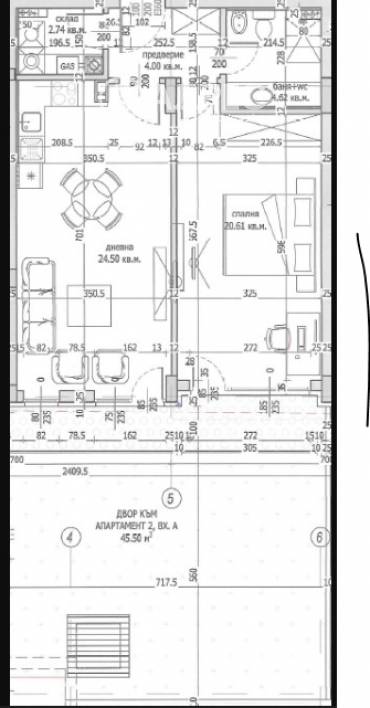 Двустаен апартамент, София, Малинова Долина, 663624, Снимка 1