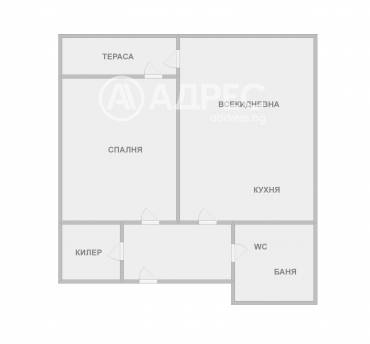 Двустаен апартамент, Варна, Левски, 694625, Снимка 1