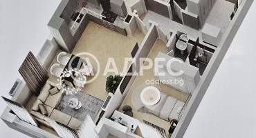 Тристаен апартамент, Варна, Кайсиева градина, 644629, Снимка 11