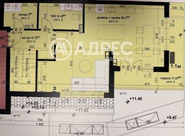 Многостаен апартамент, Стара Загора, Център, 676629, Снимка 2