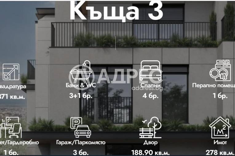 Къща/Вила, София, Драгалевци, 679629, Снимка 2