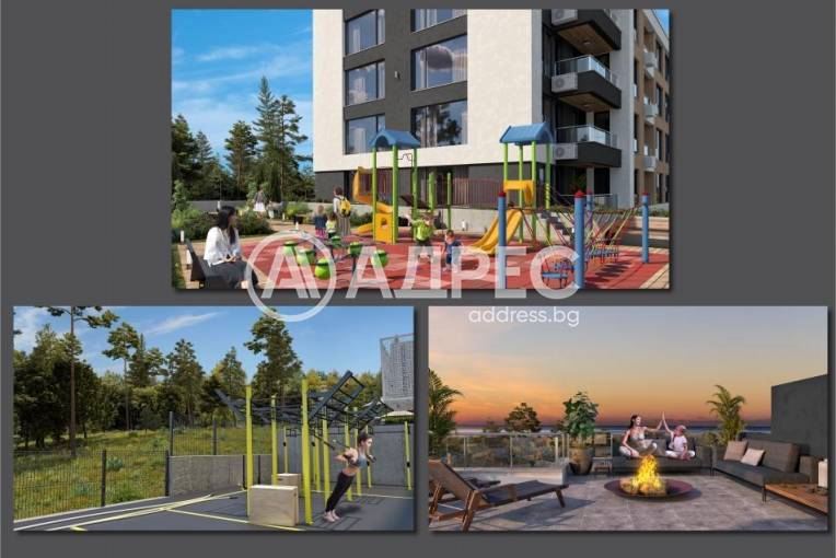 Тристаен апартамент, Бургас, Меден рудник - зона Д, 646633, Снимка 3