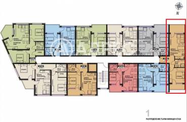 Двустаен апартамент, Поморие, Свобода, 656634, Снимка 1