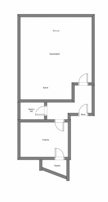 Двустаен апартамент, София, Витоша, 674635, Снимка 1