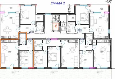 Тристаен апартамент, Варна, м-ст Пчелина, 674636, Снимка 1