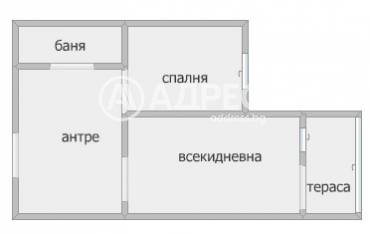 Двустаен апартамент, Стара Загора, Самара-3, 690639, Снимка 1