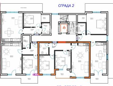 Тристаен апартамент, Варна, м-ст Пчелина, 674640, Снимка 1
