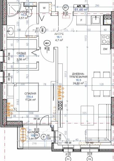 Двустаен апартамент, София, Обеля 2, 676640, Снимка 1