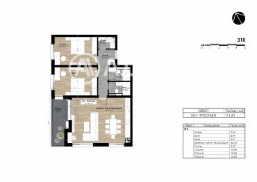 Тристаен апартамент, София, Витоша, 680640, Снимка 1