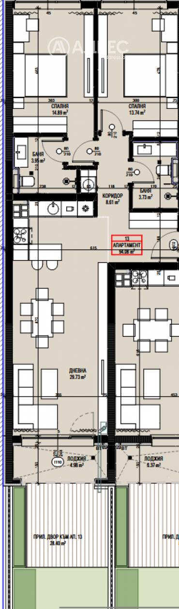 Тристаен апартамент, София, Овча купел 2, 674641, Снимка 1