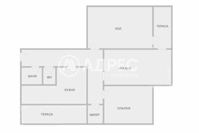 Тристаен апартамент, Варна, Левски, 699644, Снимка 18