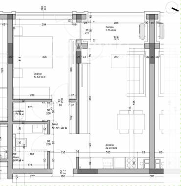 Двустаен апартамент, Варна, Аспарухово, 561645, Снимка 1
