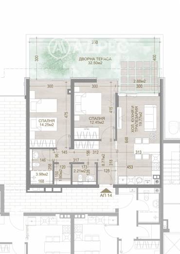 Тристаен апартамент, София, Манастирски ливади - изток, 655645, Снимка 1