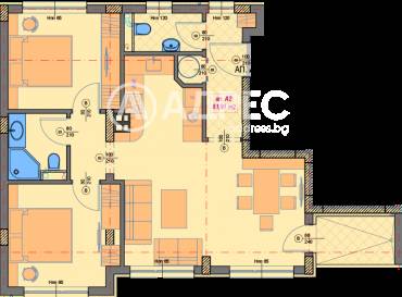 Тристаен апартамент, София, Манастирски ливади - изток, 679646, Снимка 1