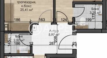 Тристаен апартамент, София, Овча купел, 683646, Снимка 1