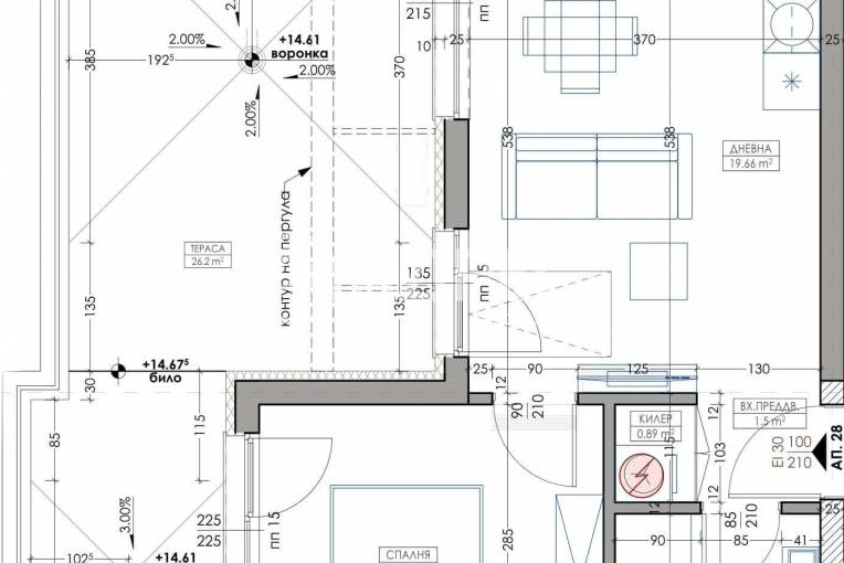 Двустаен апартамент, Варна, Владислав Варненчик, 669648, Снимка 6