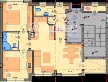 Тристаен апартамент, София, Манастирски ливади - изток, 679648, Снимка 1