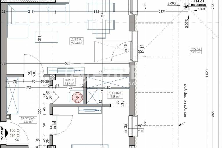 Двустаен апартамент, Варна, Владислав Варненчик, 669649, Снимка 6