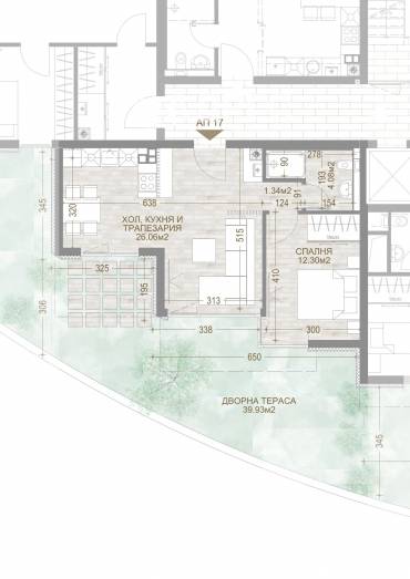 Двустаен апартамент, София, Манастирски ливади - изток, 655650, Снимка 1