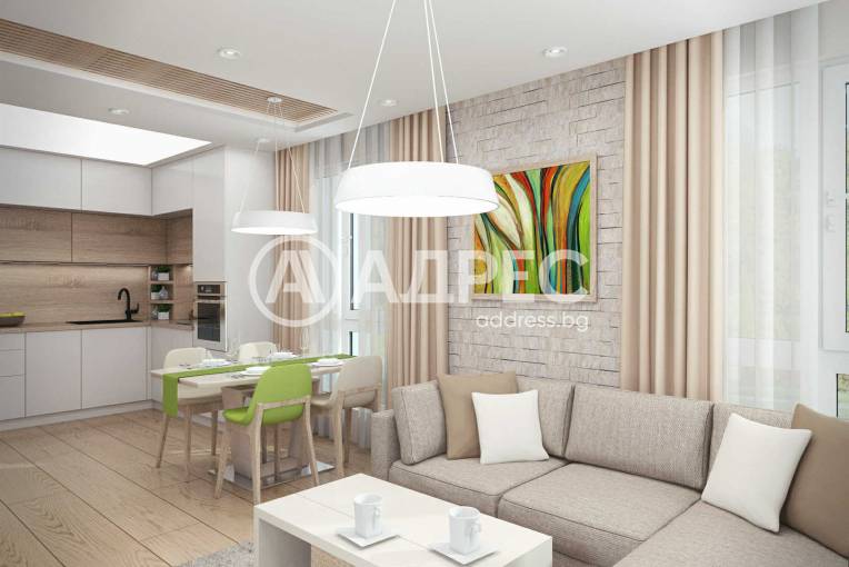 Тристаен апартамент, Варна, м-ст Пчелина, 678650, Снимка 1