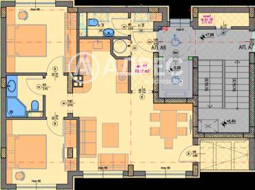 Тристаен апартамент, София, Манастирски ливади - изток, 679650, Снимка 1