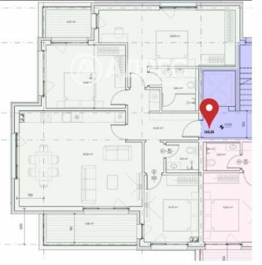 Многостаен апартамент, София, Бистрица, 665651, Снимка 1