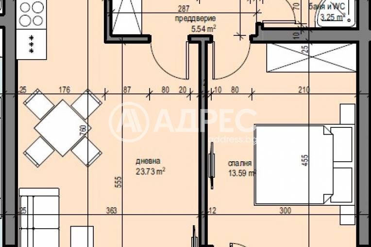 Двустаен апартамент, София, Надежда 1, 683654, Снимка 3