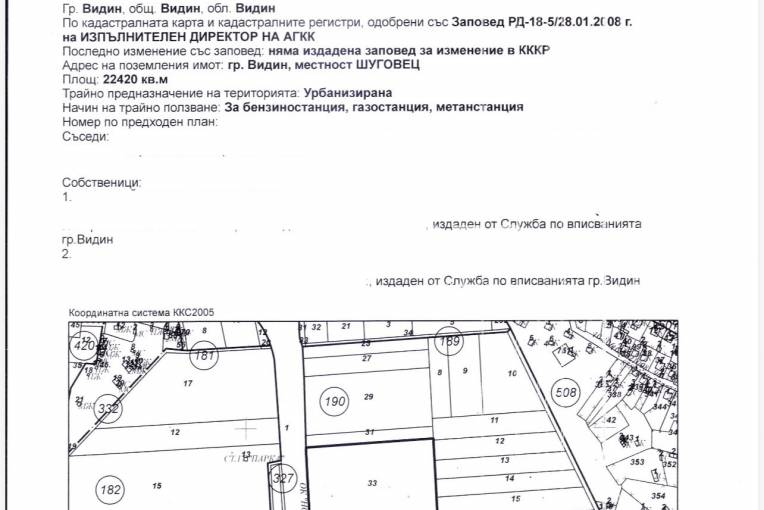 Парцел/Терен, Видин, Западна промишлена зона, 696655, Снимка 1