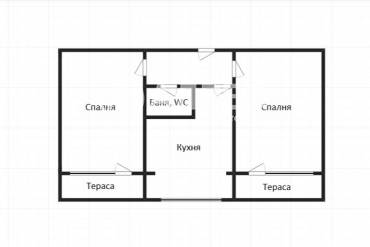 Двустаен апартамент, Бургас, Меден рудник - зона В, 702658, Снимка 1