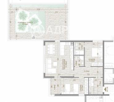 Тристаен апартамент, София, Манастирски ливади - изток, 655661, Снимка 1