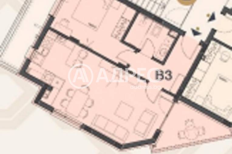 Двустаен апартамент, София, Овча купел, 684667, Снимка 3