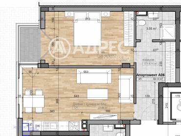 Двустаен апартамент, София, Манастирски ливади - изток, 664669, Снимка 1