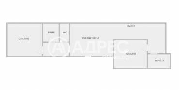 Тристаен апартамент, Варна, Общината, 667669, Снимка 1